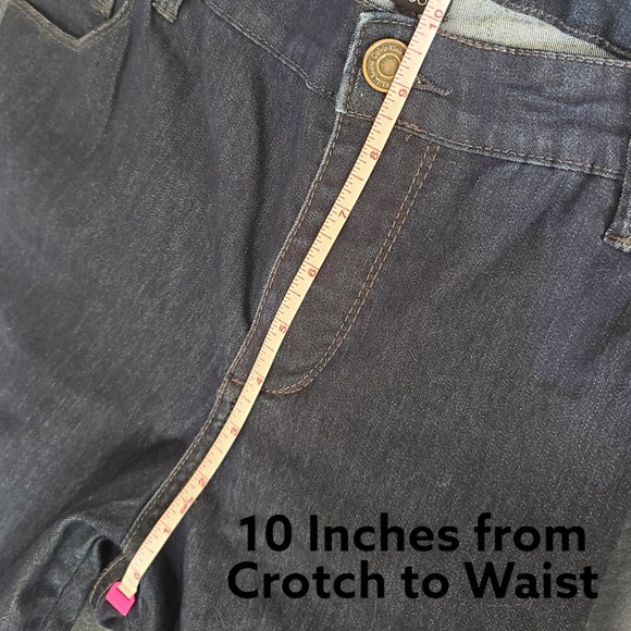 Calvin Klein Women's Curvy Boot Jeans Size 32/14 - Picture 8 of 13